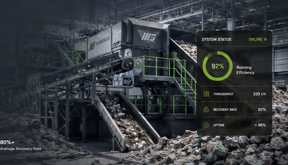 WANGAO waste sorting line